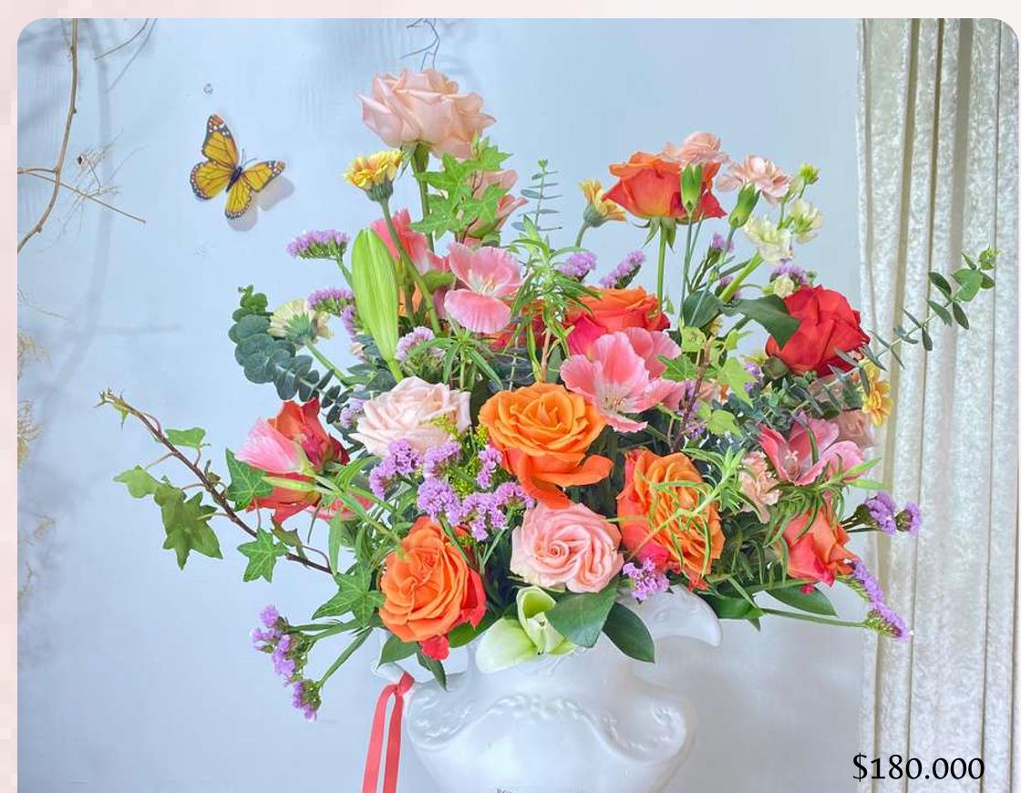 Arreglo floral de Varaconi